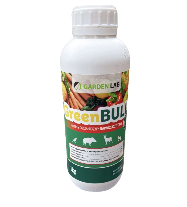 Greenbull 1 L - płynny organiczny nawów azotowy , na dziką zwierzynę
