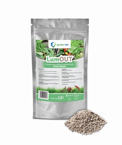 Lum Out 1,5 L - naturalna bariera przeciw ślimakom