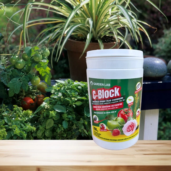 C- Block 200g - naturalna ochrona przed szkodnikami i chorobami grzybowymi