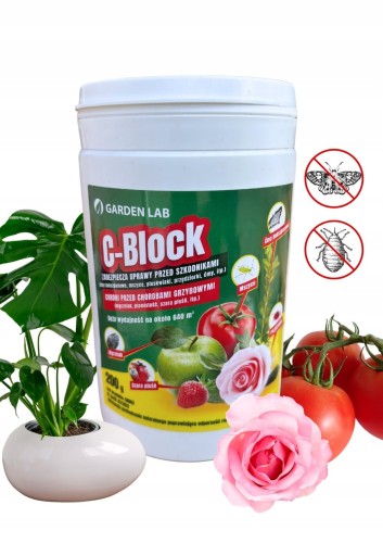 C- Block 200g - naturalna ochrona przed szkodnikami i chorobami grzybowymi