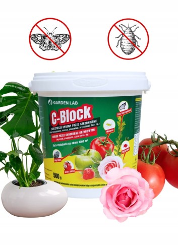 C- Block 500g - naturalna ochrona przed szkodnikami i chorobami grzybowymi