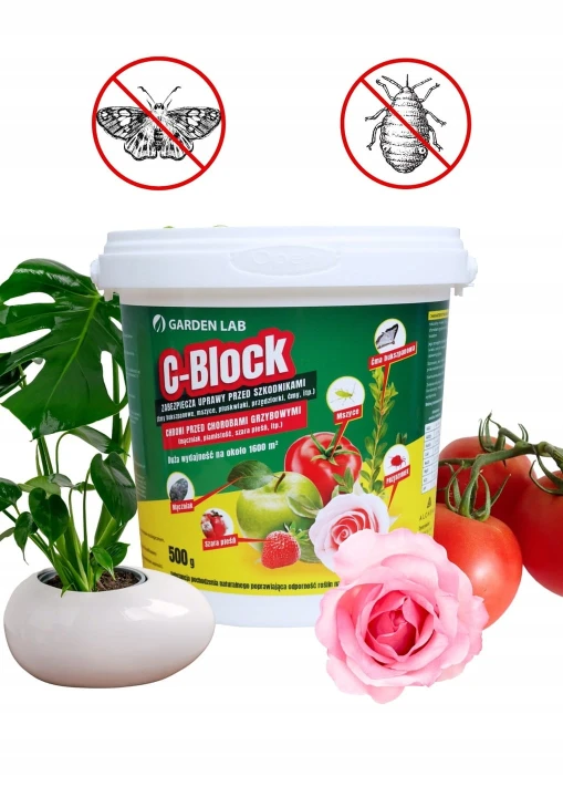 C- Block 500g - naturalna ochrona przed szkodnikami i chorobami grzybowymi