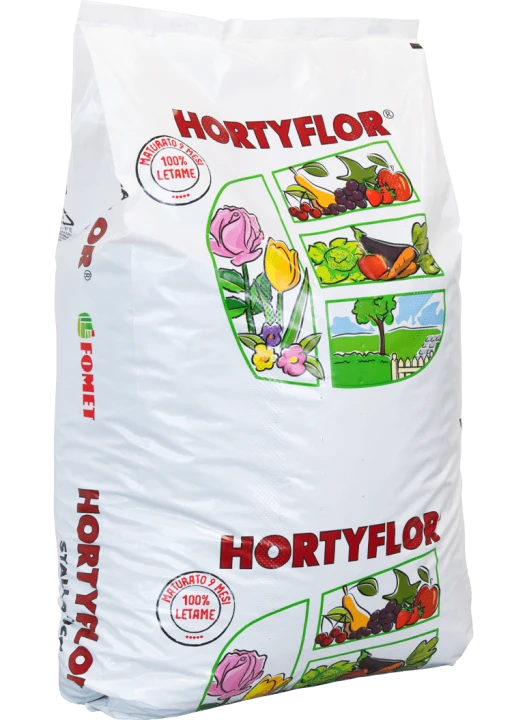 Hortyflor 25 kg - obornik granulowany kurzo-bydlęcy