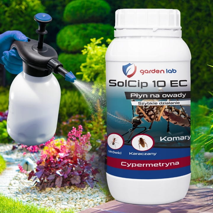 SolCIP 10-EC 250 ml - koncentrat na owady, komary, mrówki, karaczany