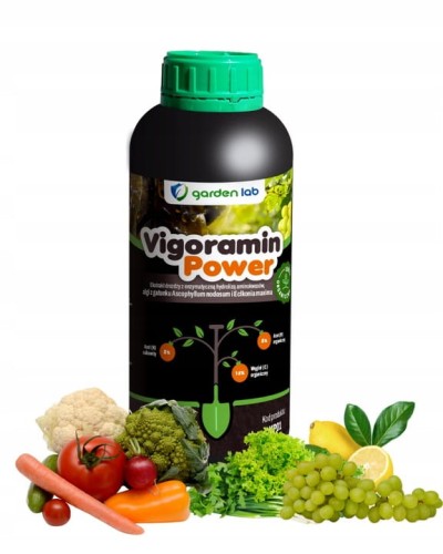 Vigoramin Power 1 kg - nawóz z alg , ekstrakt z drożdży z enzymatyczną hydrolizą aminokwasów