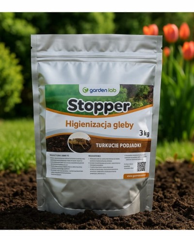 Stopper 3 kg - polepszacz gleby , przeciw turkuciom