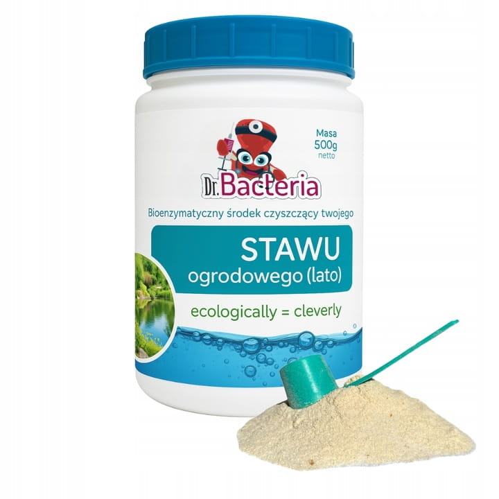 Proszek bioenzymatyczny środek czyszczący bakterie do stawu ogrodowego 500g