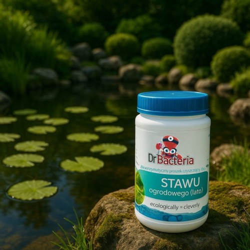 Proszek bioenzymatyczny środek czyszczący bakterie do stawu ogrodowego 500g