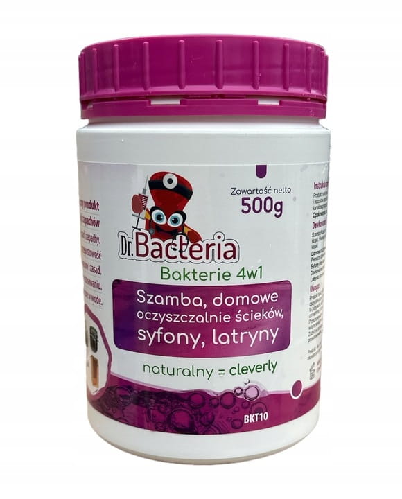 Zestaw proszek bakterie do szamb 500 g i proszek bioenzymatyczny 500 g