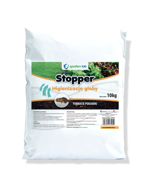Garden Lab - Stopper - etykieta - STP10 - 10kg - worek - wizualizacja.png
