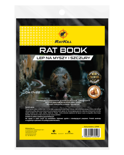 Rat Book zestaw 5 sztuk - Lep na myszy i szczury