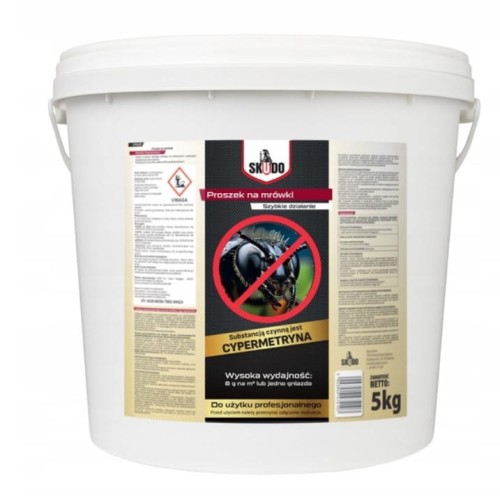 Skudo Cipdust 5 kg - proszek na mrówki Cypermetryna