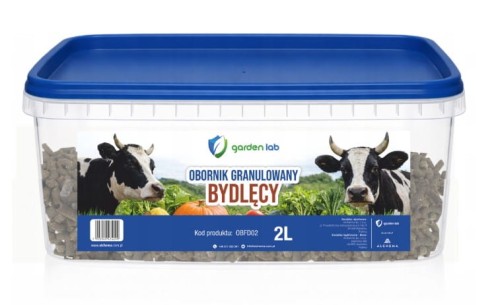 Obornik granulowany bydlęcy 2 L - naturalny nawóz