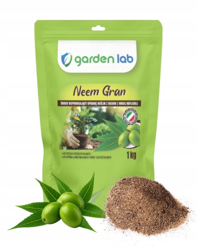 Neem Gran 1 kg - nawóz z nasion miodli indyjskiej do roślin doniczkowych