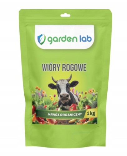 Wióry rogowe 1 kg - nawóz organiczny z kopyt i rogów bydlęcych