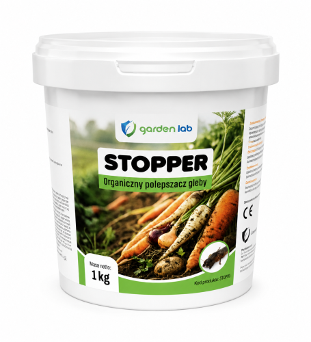Stopper 1 kg - polepszacz gleby , przeciw turkuciom
