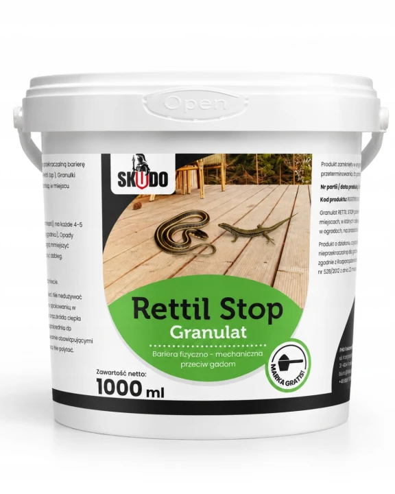 Rettil Stop Granulat 1000 ml - bariera przeciw gadom