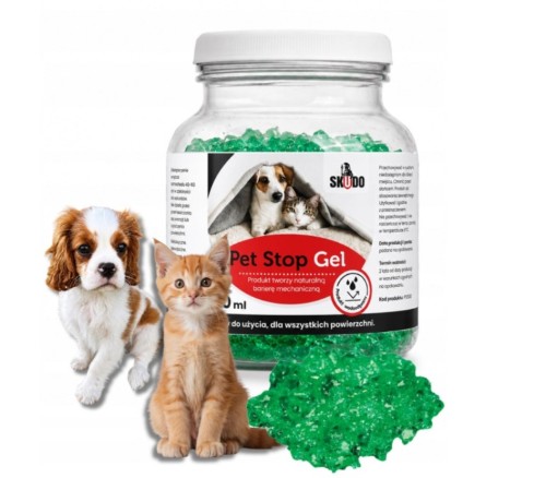 Skudo pet stop gel 500 ml - ochrona przed obsikiwaniem przez psy i koty