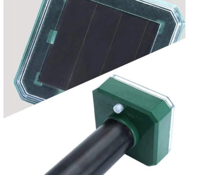 Solarny odstraszacz kretów do 800 m² do ogrodu i na działkę