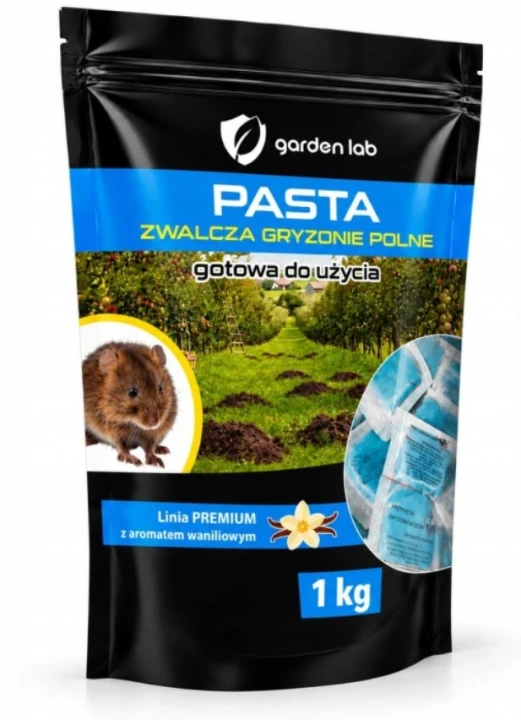Pasta na gryzonie ogrodowe 1 kg - aromat waniliowy