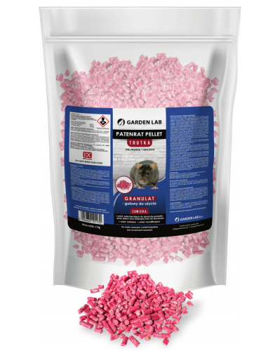 Patenrat Pellet 5 kg - granulat na myszy i szczury