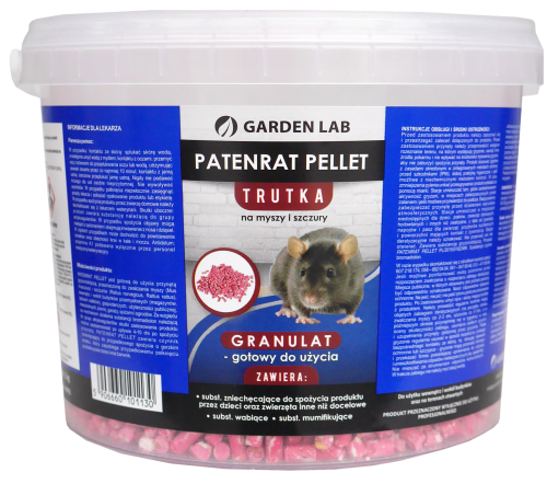 Patenrat Pellet 1 kg - granulat na myszy i szczury