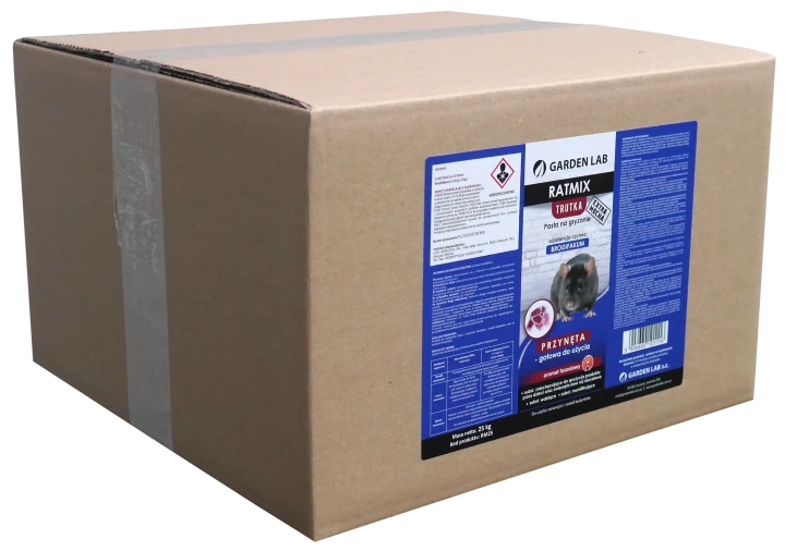Ratmix 25 kg - pasta na myszy i szczury, brodifakum