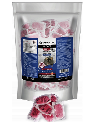 Ratmix 3 kg - pasta na myszy i szczury, brodifakum