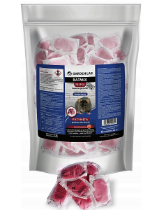 RATMIX 5 KG  DOYPACK -  SILNA  PASTA NA MYSZY SZCZURY O AROMACIE ŁOSOSIOWYM 