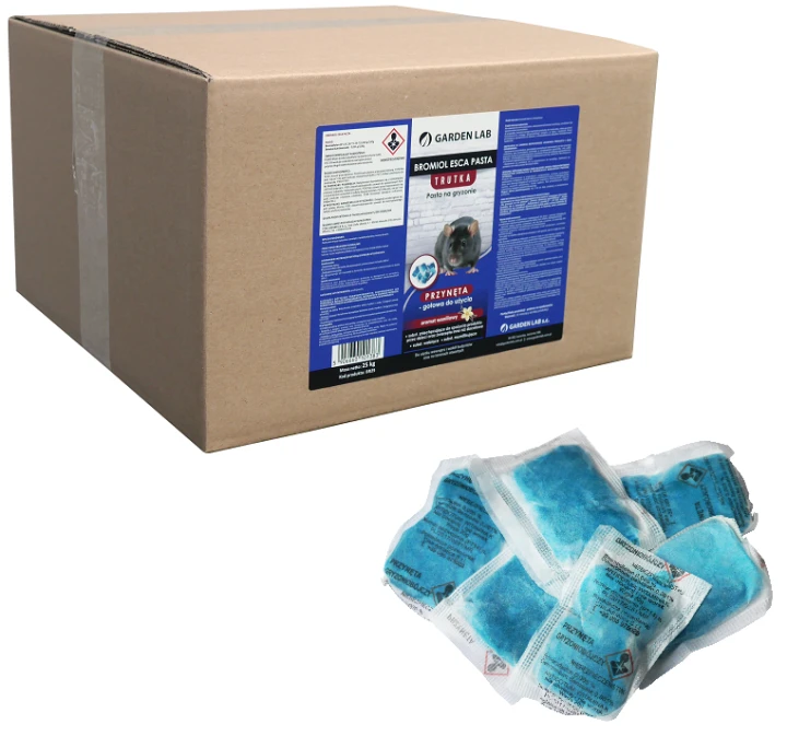 Bromiol Esca Pasta 25 kg - pasta na myszy i szczury, bromadiolon