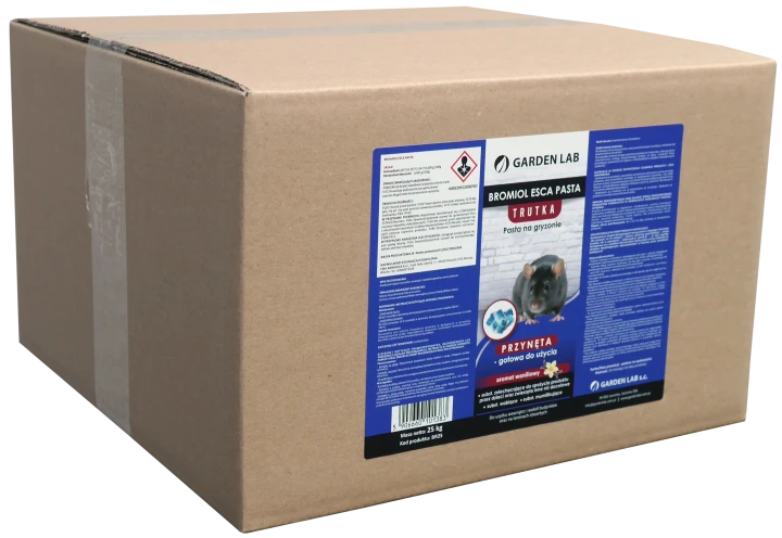 Bromiol Esca Pasta 25 kg - pasta na myszy i szczury, bromadiolon